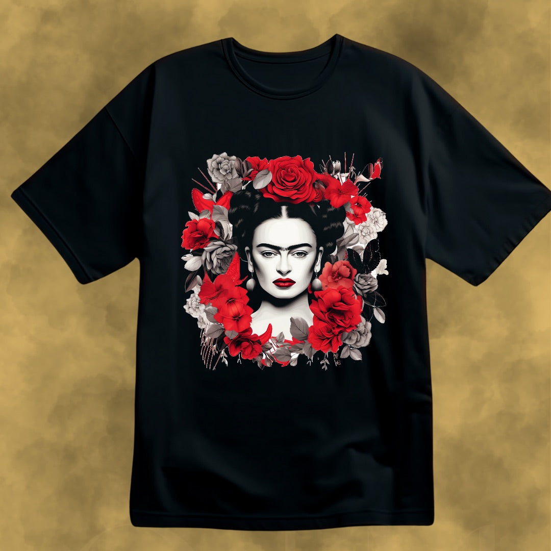 FRIDA KAHLO “ROSES” TEE