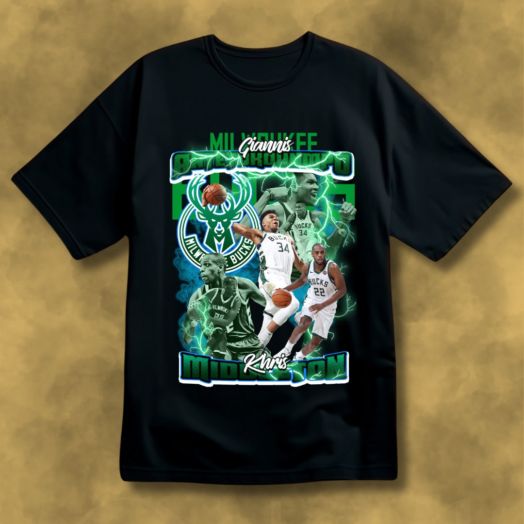 GIANNIS & KHRIS MIDDLETON TEE