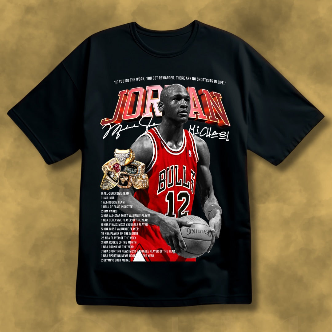 MICHAEL JORDAN “6 RINGS” TEE