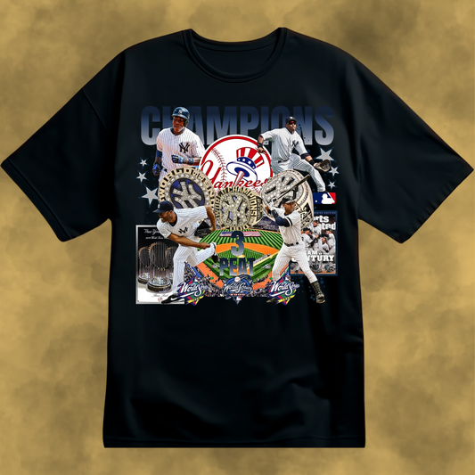 NY YANKEES “3PEAT” TEE