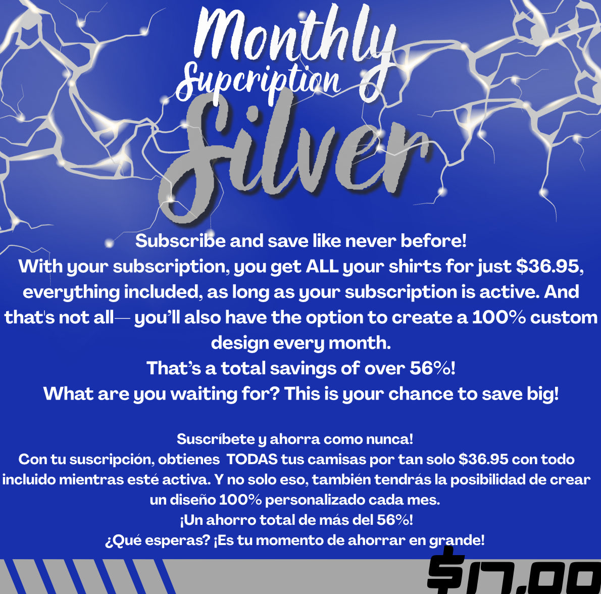 Silver Supcription