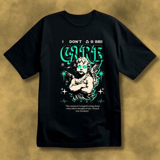 I DON’T CARE ANGEL TEE
