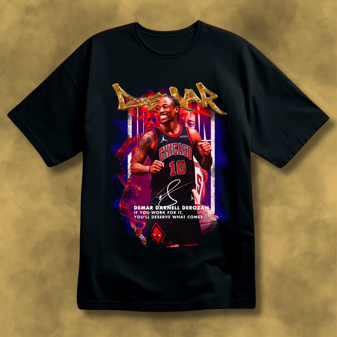 DEMAR DEROZAN “HARD WORK” TEE