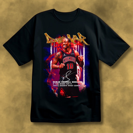 DEMAR DEROZAN “HARD WORK” TEE
