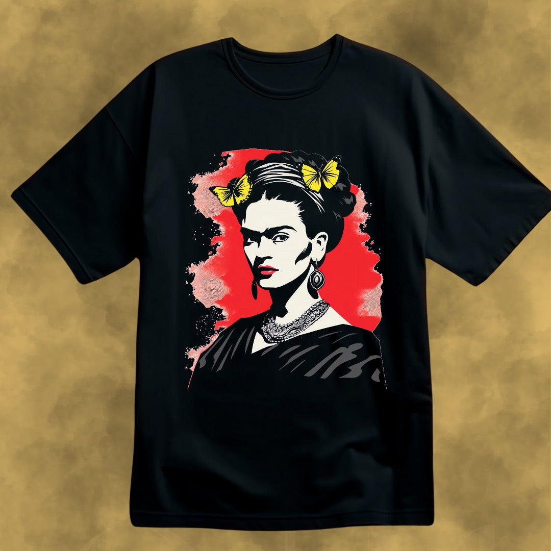 FRIDA KAHLO “YELLOW BUTTERFLY” TEE