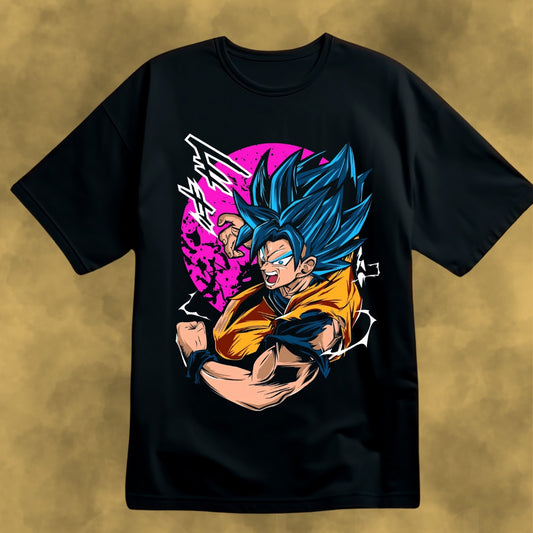 VAGETA “POWER UP” TEE