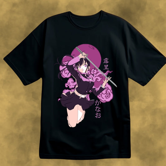 PURPLE SMOKE KANAO TEE